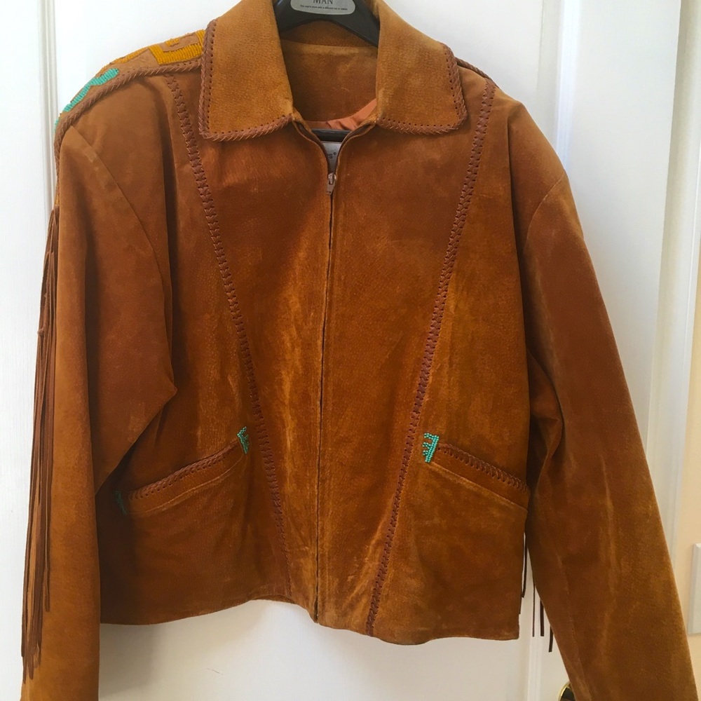 Chambers by Ren Ellis western style leather jacket